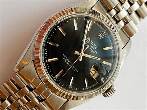 rolex datejust vintage ovettone|rolex datejust 1601 36mm.